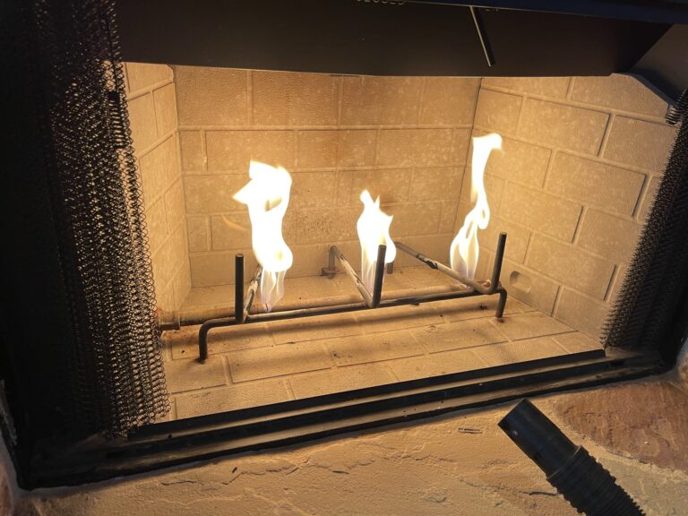 Refractory panels-fireplace