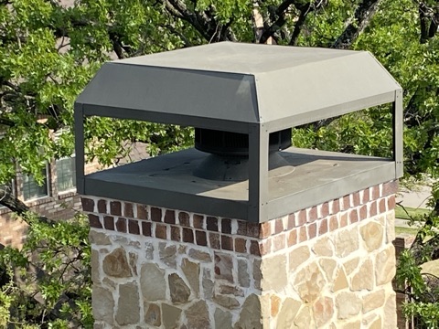 Custom Design Chimney Cap DFW BlueFlue