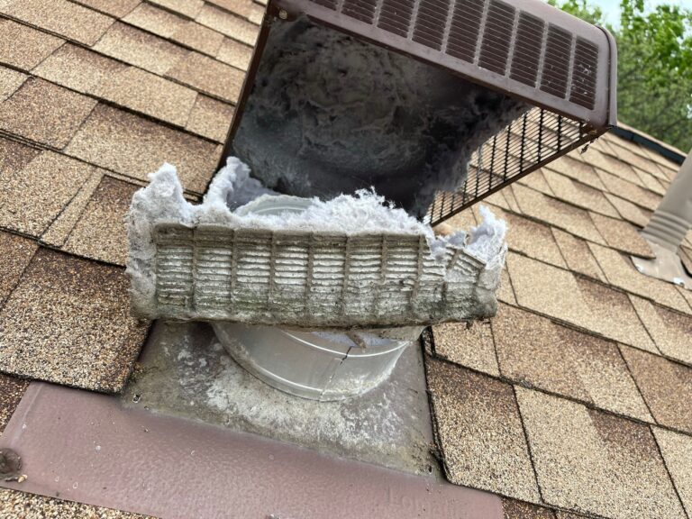 Dryer Vent Blockage Removal