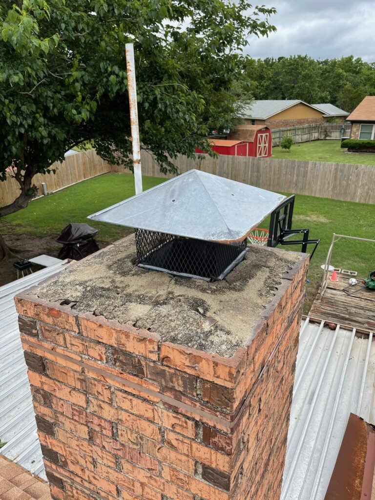 Chimney Crown Damage