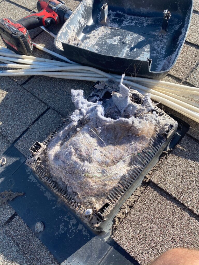 Dryer Vent Blockage Removal