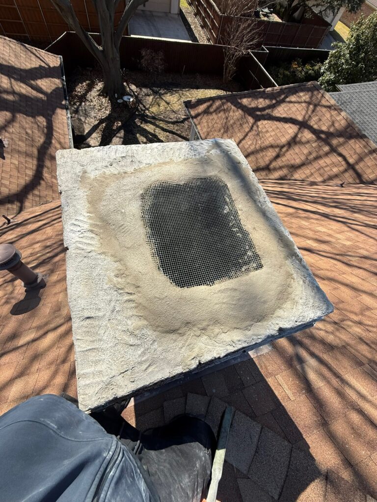 Chimney Crown Damage Repair