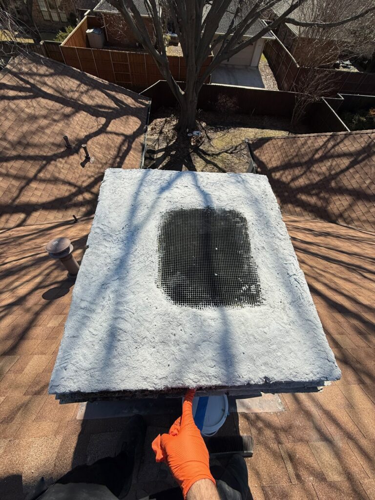 Chimney Crown Damage Repair