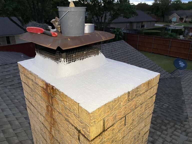 Chimney Crown Damage Repair