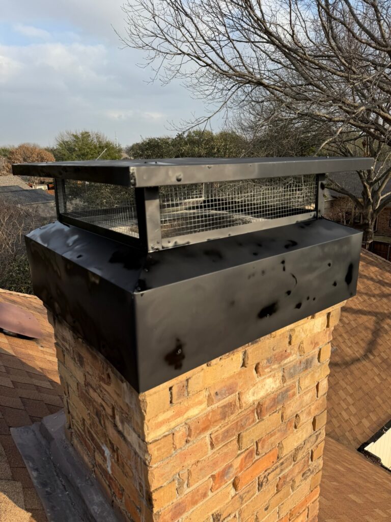 Custom Design Chimney Cap DFW BlueFlue