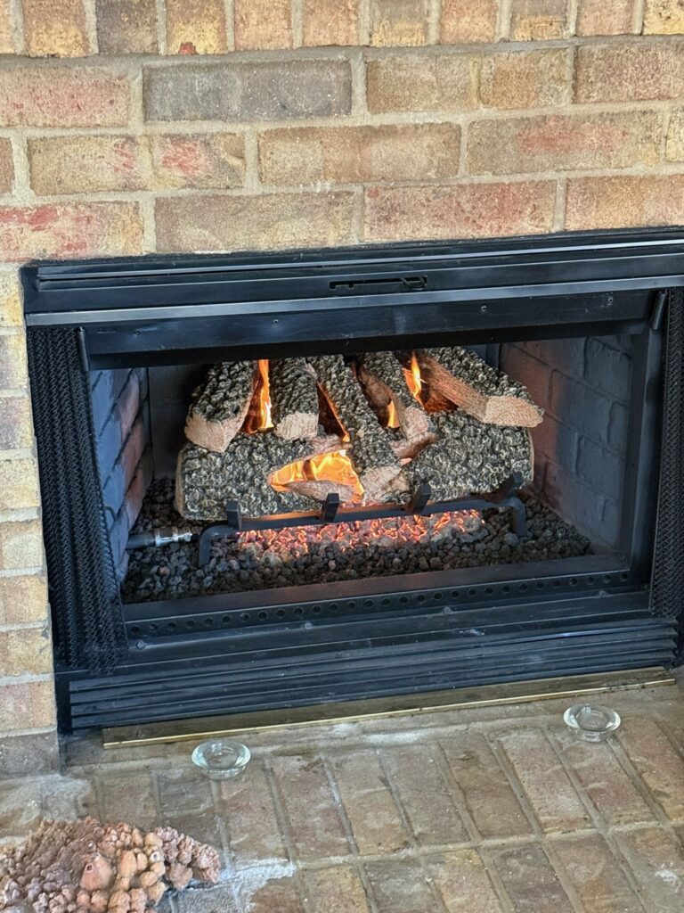 Decorative Gas Appliance Install
