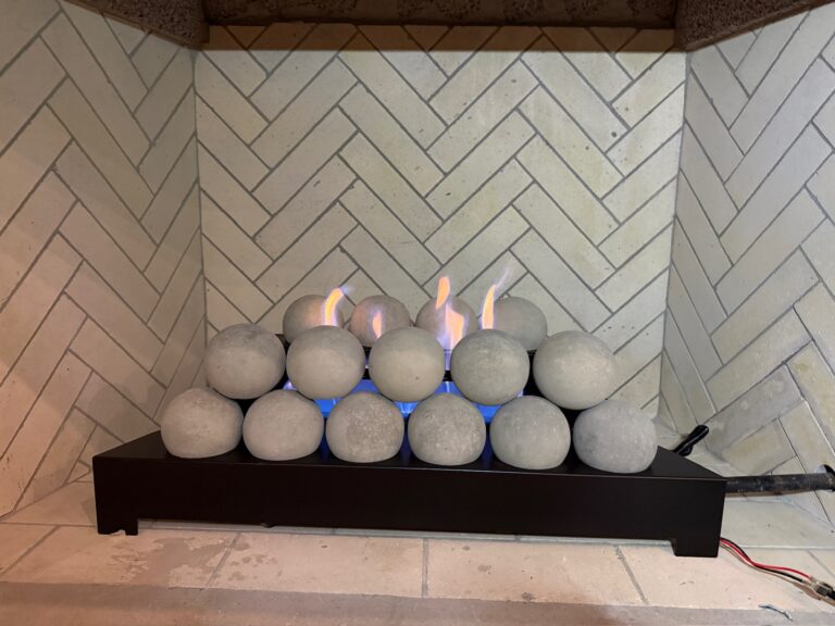 Decorative Gas Appliance Install