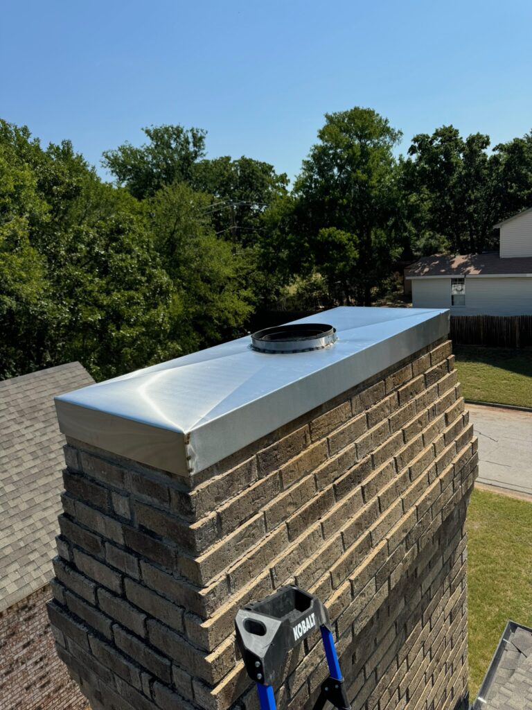 Chimney Chase Install